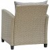 Плетеный комплект мебели с диваном AFM-804B Beige