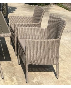 Комплект мебели  AM-196/T196 Beige 4Pcs-foto2