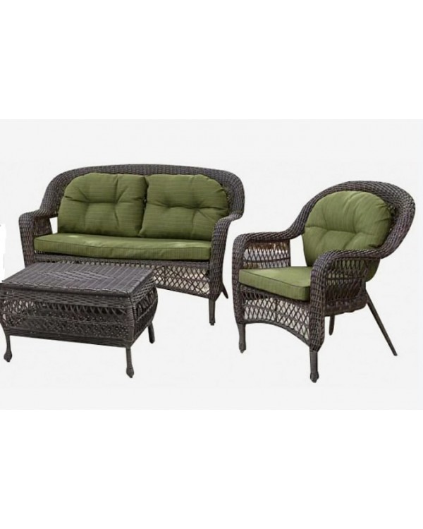 Плетеный комплект LV520BG Brown/Green