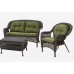 Плетеный комплект LV520BG Brown/Green