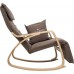 Кресло-качалка Calviano Comfort 1 коричневое