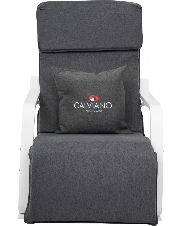 Кресло-качалка Calviano Comfort 1 серое