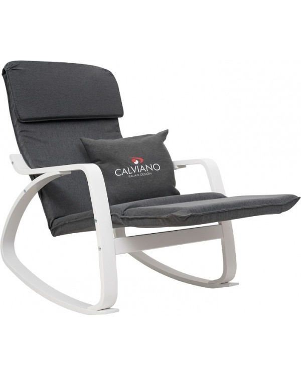 Кресло-качалка Calviano Comfort 1 серое