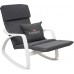 Кресло-качалка Calviano Comfort 1 серое