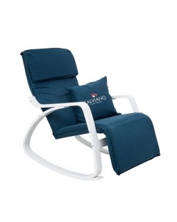Кресло-качалка Calviano Comfort 1 синее