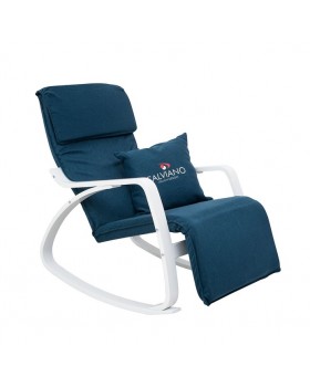 Кресло-качалка Calviano Comfort 1 синее