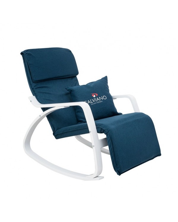 Кресло-качалка Calviano Comfort 1 синее