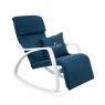Кресло-качалка Calviano Comfort 1 синее