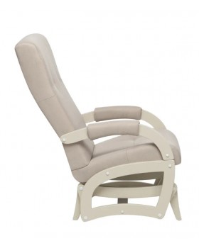 Кресло-маятник Leset Хельга слоновая кость Savana Plus Ivory-foto3