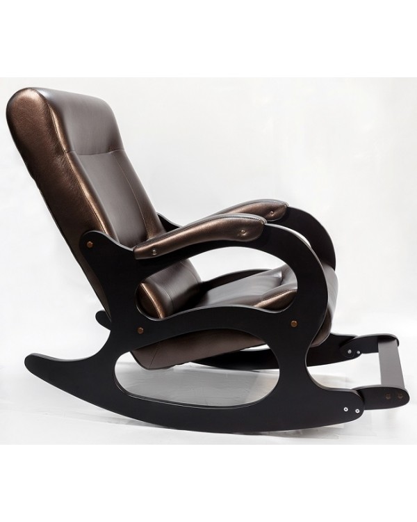 Кресло-качалка Бастион 2 Dark Brown с подножкой