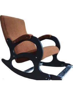 Кресло-качалка 4-2 велюр с подножкой