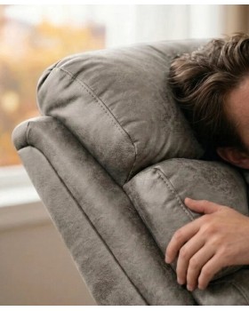 Кресло реклайнер Флоренция беж-foto15