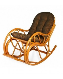 05/04 IND Кресло-качалка миндаль матовый Brown-foto2