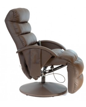 Кресло вибромассажное Angioletto Portofino Brown-foto3