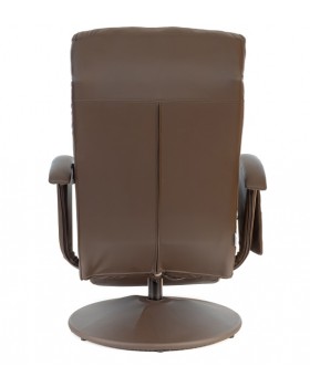 Кресло вибромассажное Angioletto Portofino Brown-foto4