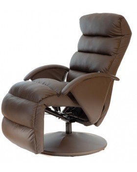 Кресло вибромассажное Angioletto Portofino Brown-foto2