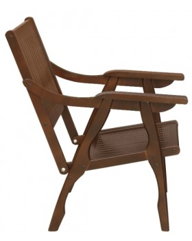 Кресло Массив решетка орех-foto4