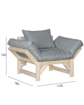 Кресло Бинго Браво grey-foto5