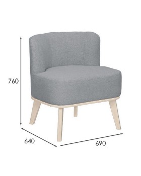 Кресло Жирон серый лак-foto5