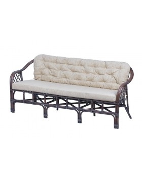 IND Диван Маркос трехместный орех матовый-foto2