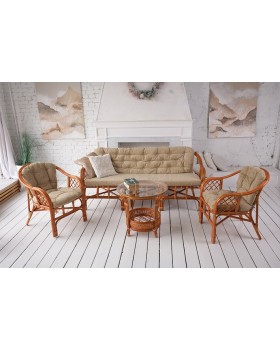 IND Диван Маркос трехместный коньяк-foto4