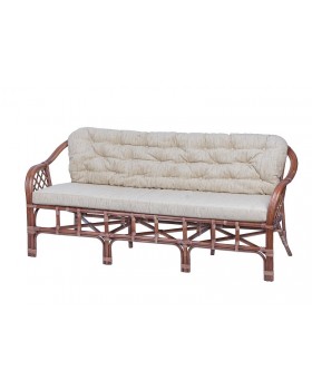 IND Диван Маркос трехместный миндаль матовый-foto2