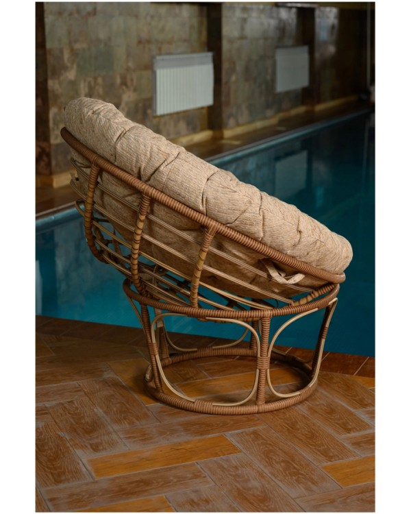Кресло из искусственного ротанга Papasan