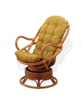 Кресло вращающееся PAPASAN МР 05/01B подушка мед